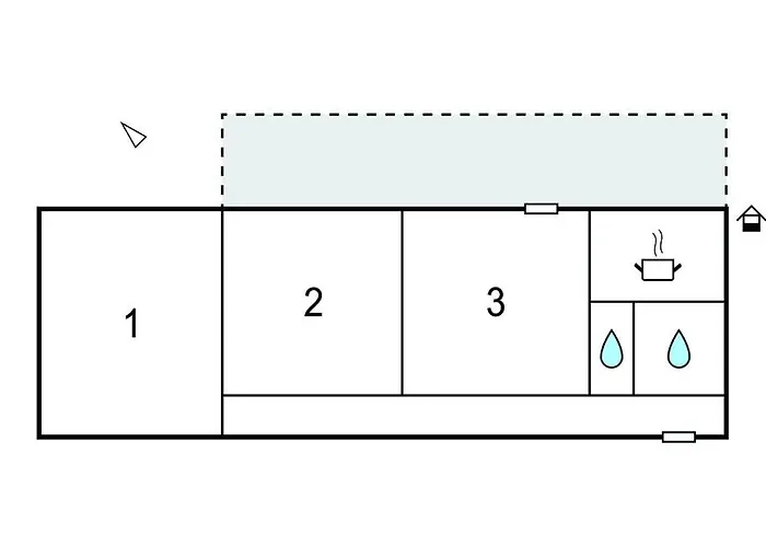 アパート 2 Bedroom Gorgeous In ロワイヤン